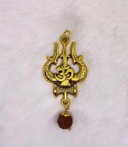 Rudraksha OM Shiva Trishul Mala